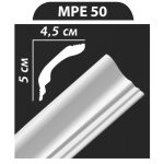 MPE50 stukkó, díszléc