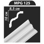 MPG125 stukkó, díszléc
