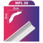 MPL30 stukkó, díszléc