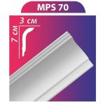 MPS70 stukkó, díszléc