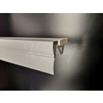 Alumínium 2 soros mennyezeti sín színterezett fehér 150 cm